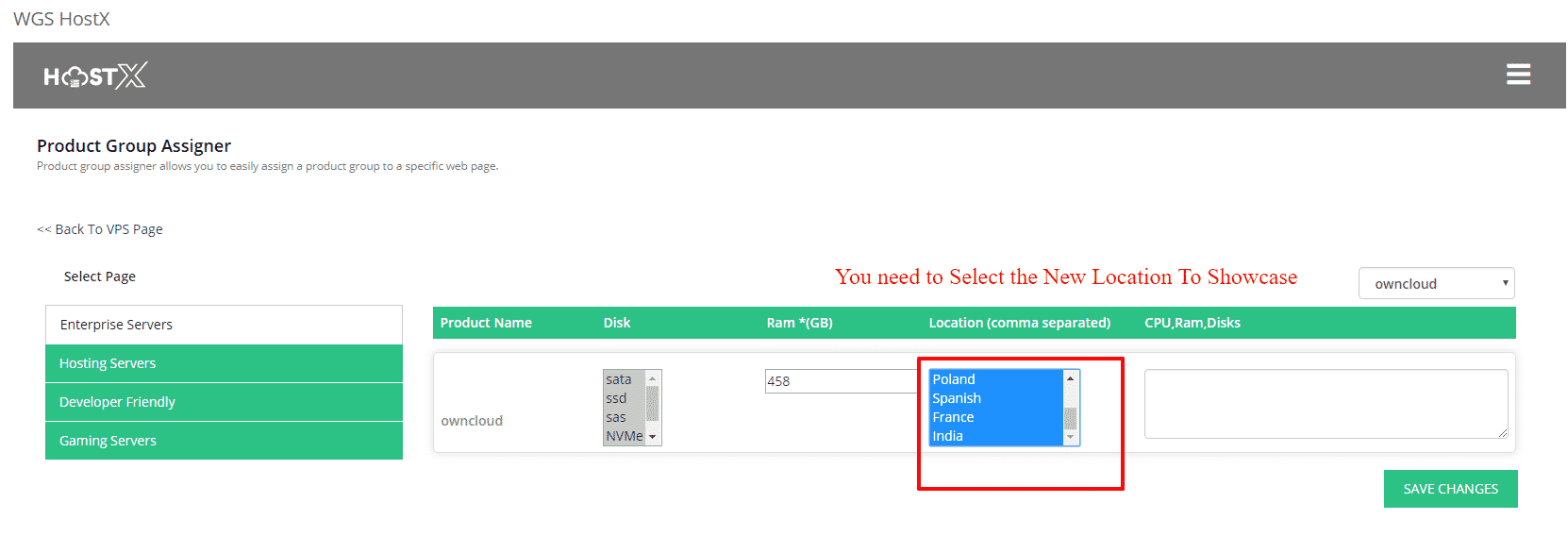 cpanel shortcuts domains_addons whmcs