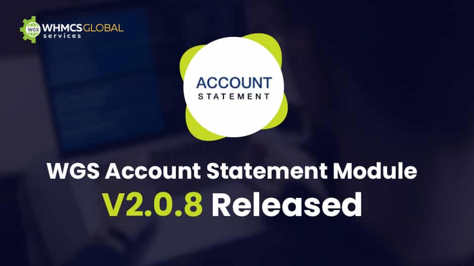 Account Statement Module V2.0.8