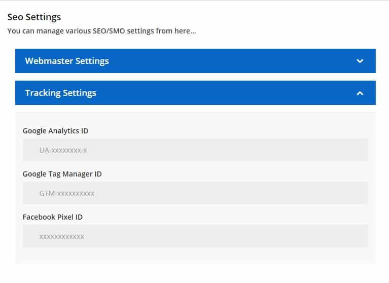 SEO Manager Module for WHMCS