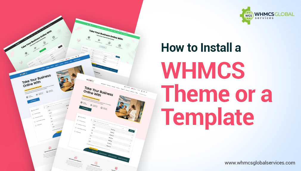Install a WHMCS Theme or a Template
