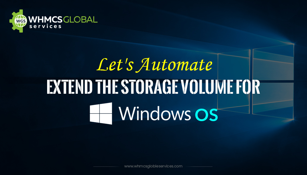how to extend storage space of Windows os
