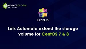 automatically extend the storage volume for Centos