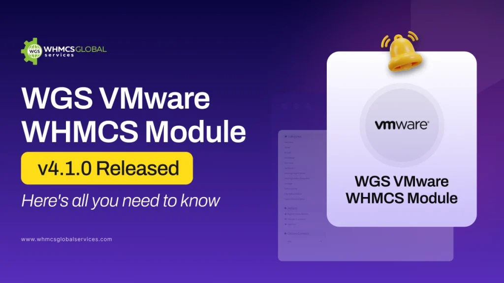WGS VMware WHMCS Module v4.1.0