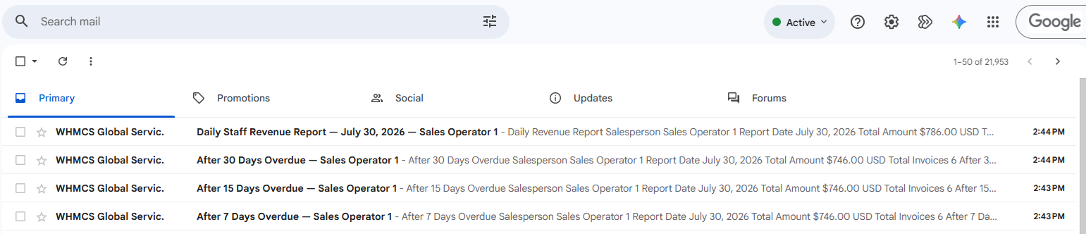 Email-Notifications