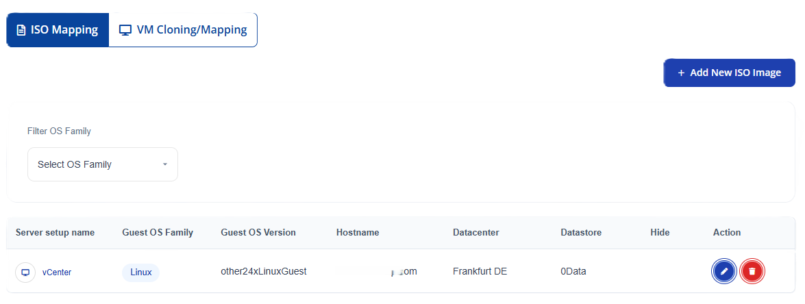 VMware-ISO-Mapping