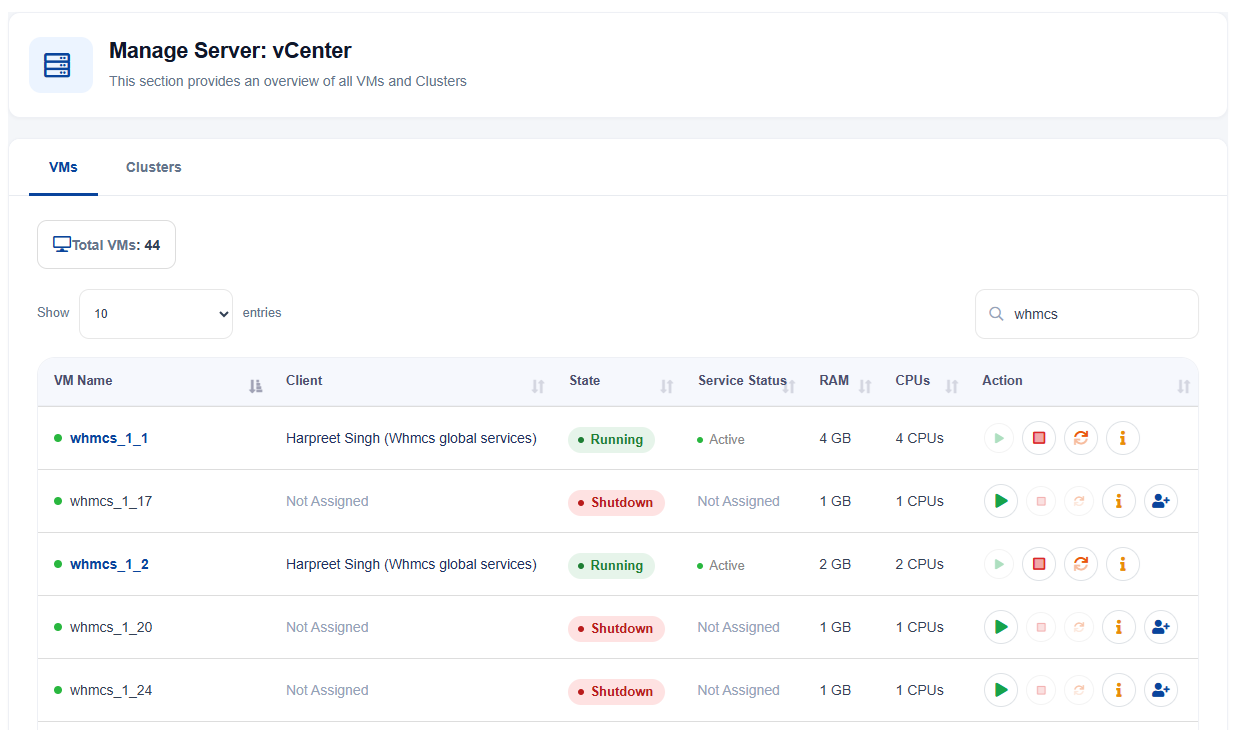 VMware-VM-List