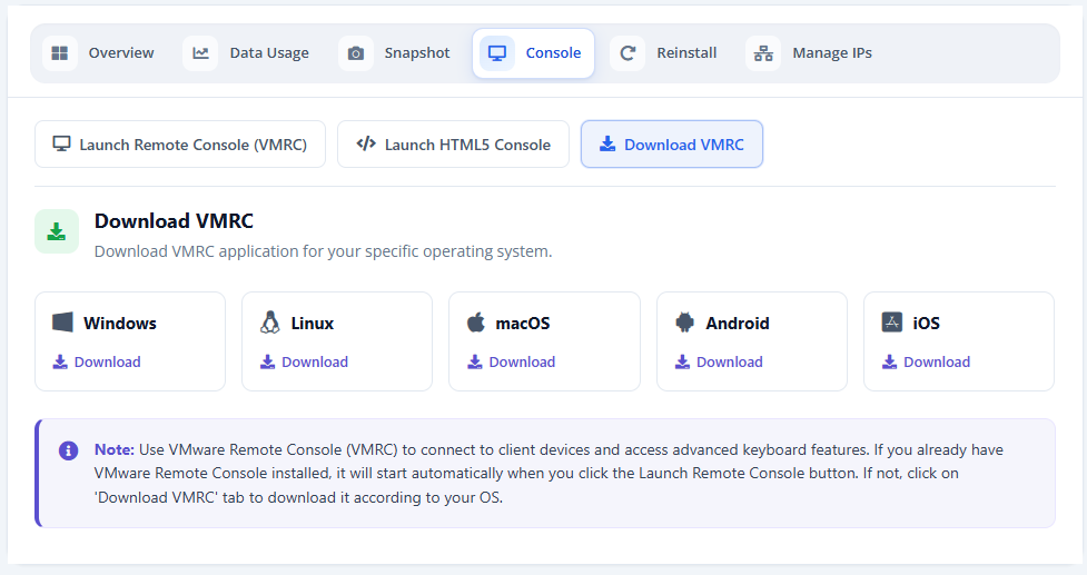 VMware-VMRC-Download