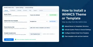 How to Install a WHMCS Theme or Template