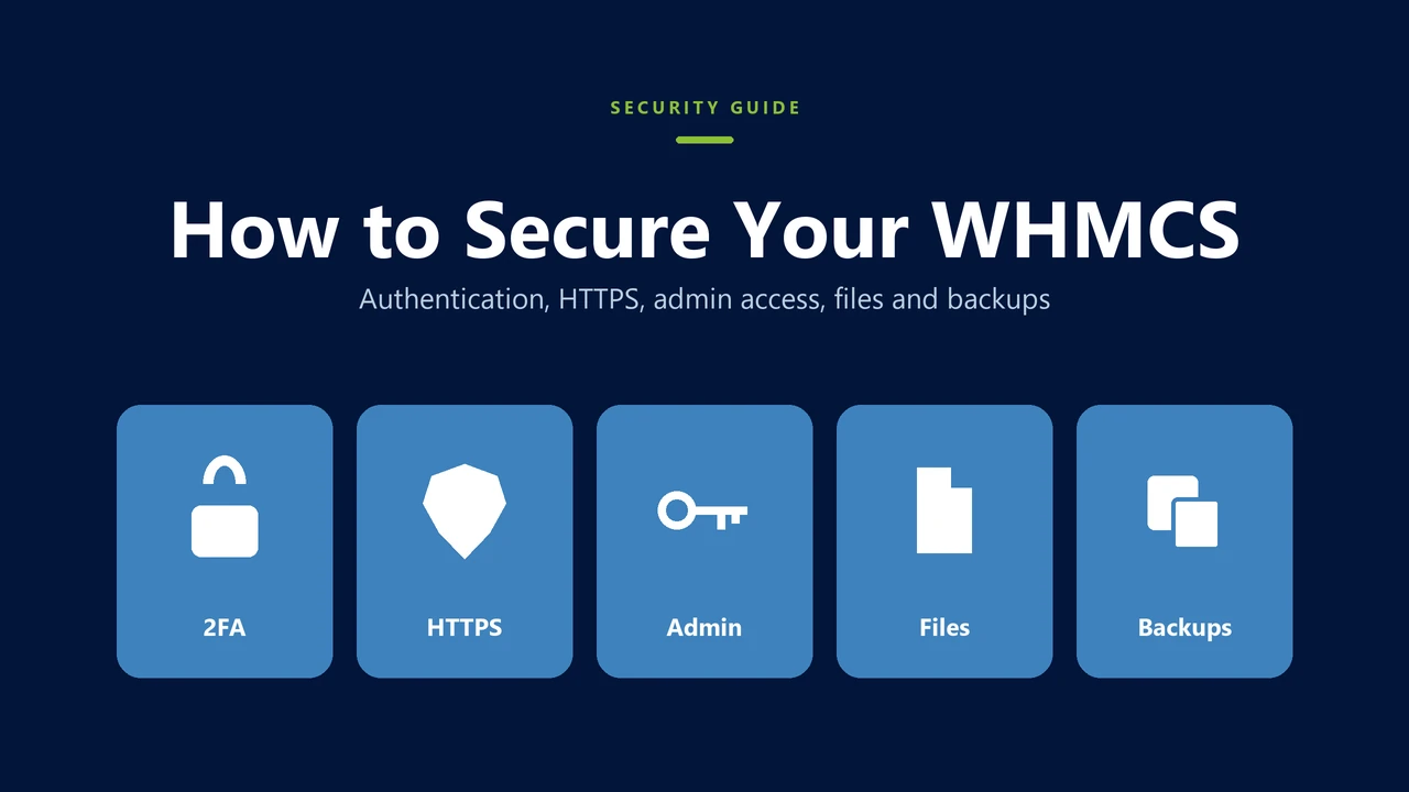 How to Secure Your WHMCS Installation