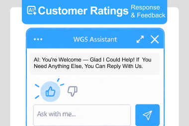Customer Ratings & Response Feedback